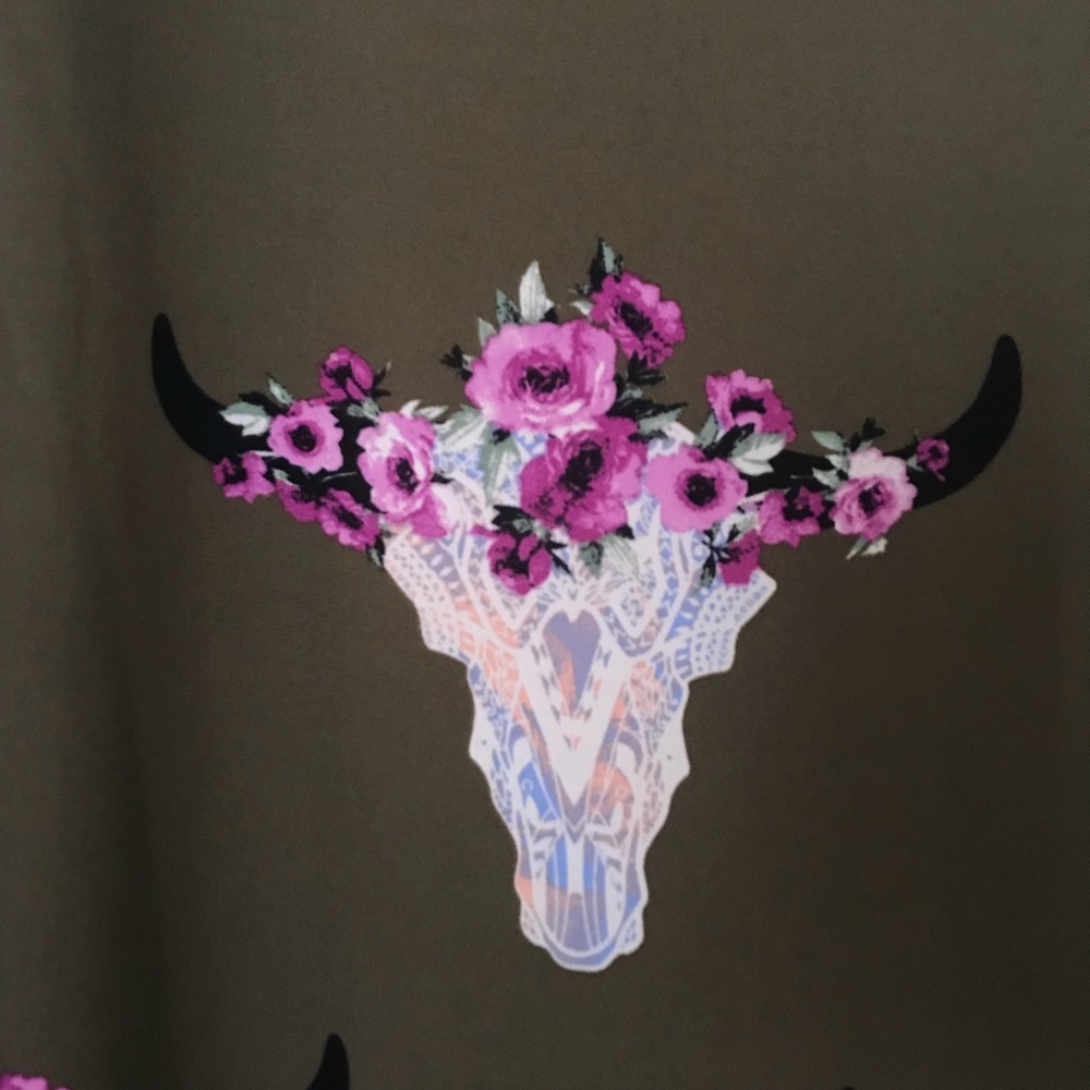 Skull Pattern Kimono - Picture 3 of 3